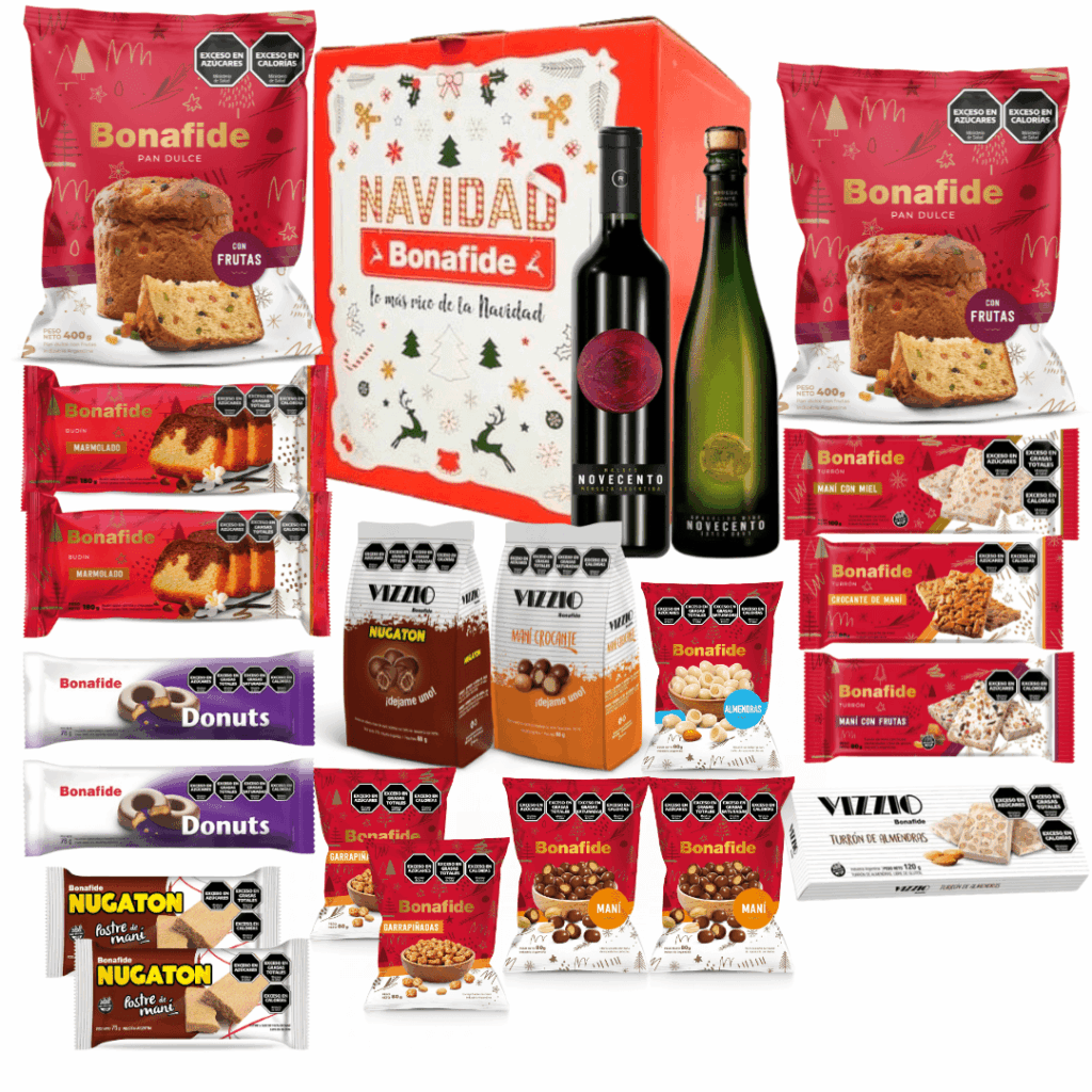 CAJA NAVIDEÑA CRETA BONAFIDE